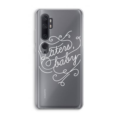 Laters, baby: Xiaomi Mi Note 10 Transparant Hoesje