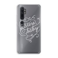 Laters, baby: Xiaomi Mi Note 10 Transparant Hoesje