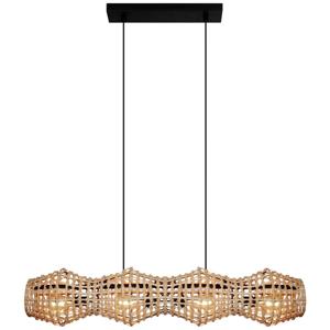 ECO-Light CAPELLA 9520 S4 RT Hanglamp E27 Rotan, Natuur