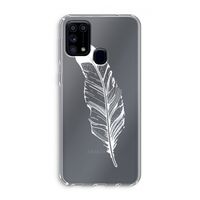 Pluim: Samsung Galaxy M31 Transparant Hoesje
