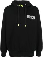 BARROW hoodie à logo imprimé - Noir