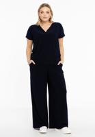 Yoek Extra wijde broek | Blauw | Maat 54/56