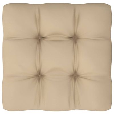 vidaXL Bankkussen pallet 70x70x10 cm beige vidaXL Bankkussen pallet 70x70x10 cm beige