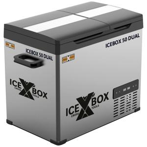T.I.P. - Technische Industrie Produkte Icebox 50 DUAL Koelbox Energielabel: D (A - G) Compressor 12 V, 24 V, 230 V Grijs, Zwart 44.4 l -20 tot +20 °C