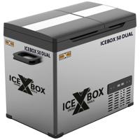T.I.P. - Technische Industrie Produkte Icebox 50 DUAL Koelbox Energielabel: D (A - G) Compressor 12 V, 24 V, 230 V Grijs, Zwart 44.4 l -20 tot +20 °C