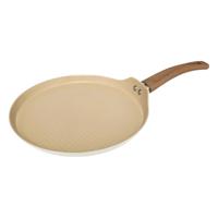 Pannekoekenpan Harmony - Alle warmtebronnen - Beige - Dia 26 cm - handvat bakeliet - aluminium Pannekoekenpan Harmony - Alle warmtebronnen - Beige - Dia 26 cm - handvat bakeliet - aluminium
