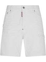 DSQUARED2 short à logo White Bull - Blanc - thumbnail