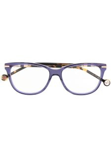 Carolina Herrera lunettes de vue à monture d'inspiration wayfarer - Violet