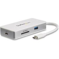 StarTech.com USB-C multiport adapter SD (UHS-II) kaartlezer Power Delivery 4K HDMI GbE 1x USB 3.0 - thumbnail