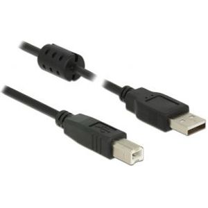 Delock 84897 Kabel USB 2.0 Type-A male > USB 2.0 Type-B male 2,0 m zwart