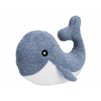 Knuffel voor honden Trixie Brunold Polyester Pluche Papier Crunch Walvis 25 cm