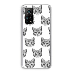 Kitten: Xiaomi Mi 10T 5G Transparant Hoesje