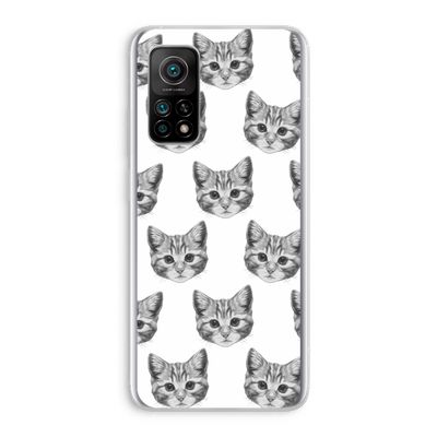 Kitten: Xiaomi Mi 10T 5G Transparant Hoesje