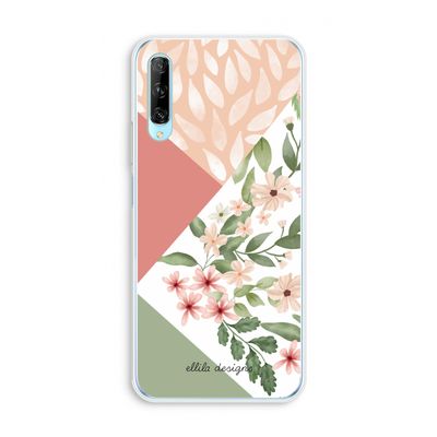 Sweet heaven geometrics: Huawei P Smart Pro Transparant Hoesje