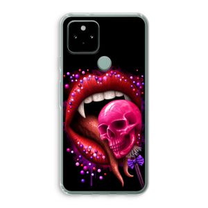 Dodelijk zoet: Google Pixel 5 Transparant Hoesje