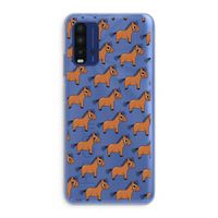 Pony: Xiaomi Redmi 9T Transparant Hoesje