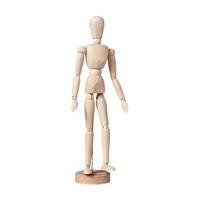 Talens ledenpop vrouw 30cm blank hout Talens ledenpop vrouw 30cm blank hout