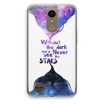 Stars quote: LG K10 (2017) Transparant Hoesje