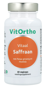 Vitortho Saffraan Vitaal Capsules