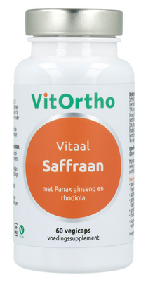 Vitortho Saffraan Vitaal Capsules