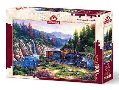 Travelling by Train Puzzel 1000 Stukjes