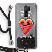 One In A Melon: Xiaomi Redmi 9 Transparant Hoesje met koord