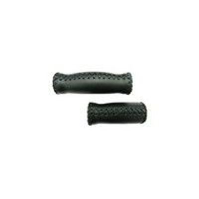 Velo handvat leer 92/127mm zwart (paar)