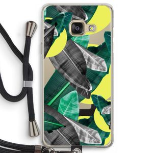 Fantasie jungle: Samsung Galaxy A3 (2016) Transparant Hoesje met koord