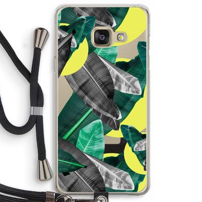 Fantasie jungle: Samsung Galaxy A3 (2016) Transparant Hoesje met koord