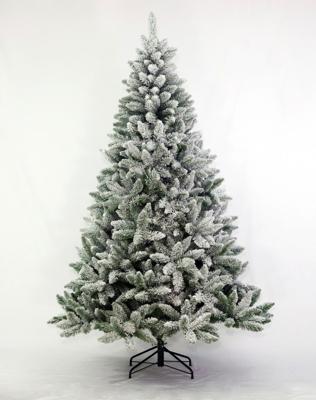 Kerstboom Flocked Allison Spruce 180 cm dia 120 cm kerstboom - Holiday tree