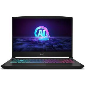 MSI Katana A15 AI B8VF-299NL AMD Ryzen™ 7 8845HS Laptop 39,6 cm (15.6") Full HD 16 GB DDR5-SDRAM 512 GB SSD NVIDIA GeForce RTX 4060 Wi-Fi 6E (802.11ax) Windows 11 Home Zwart