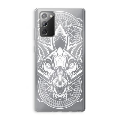 Oh Deer: Samsung Galaxy Note 20 / Note 20 5G Transparant Hoesje