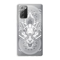 Oh Deer: Samsung Galaxy Note 20 / Note 20 5G Transparant Hoesje