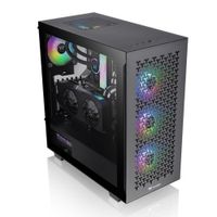 Thermaltake CA-1S3-00M1WN-03 computerbehuizing Midi Tower Zwart - thumbnail