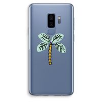 Palmboom: Samsung Galaxy S9 Plus Transparant Hoesje