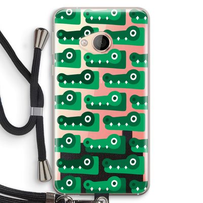 Crocs: HTC U Play Transparant Hoesje met koord