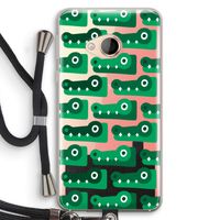 Crocs: HTC U Play Transparant Hoesje met koord