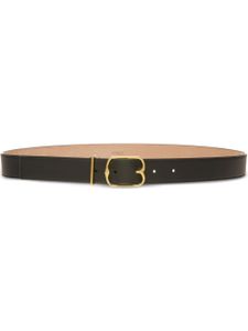 Bally Emblem logo-buckle belt - Noir