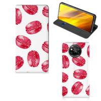 Xiaomi Poco X3 Pro | Poco X3 | Flip Style Cover | Pink Macarons