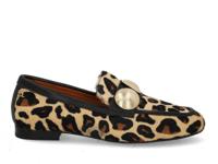 Babouche G-Lulu-59 leopardo black multi bruin maat 38.5