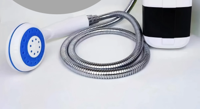 AquaNomad SmartCamp Douche - Draagbare Campingdouche met Oplaadbare Pomp & Slimme Digitale Regelaar