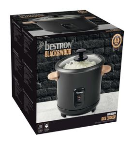 Bestron ARC180BW rijstkoker 1,8 l 700 W Zwart