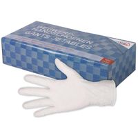 200 Stuks hygienische latex handschoenen - Wegwerphandschoenen - thumbnail