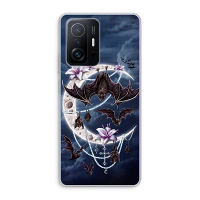 Vleermuizen Maan: Xiaomi 11T Transparant Hoesje
