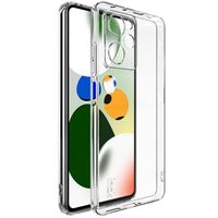 Lunso - Xiaomi Poco X5 Pro - TPU Backcover hoes - Transparant
