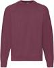 Fruit Of The Loom F304 Classic Raglan Sweat - Burgundy - M - thumbnail