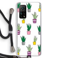 Sanseveria: Xiaomi Mi 10T 5G Transparant Hoesje met koord