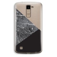 Combinatie marmer: LG K10 (2016) Transparant Hoesje