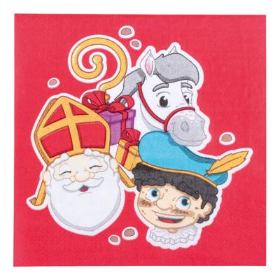 Boland Servetten sinterklaas, 20st.