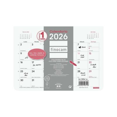 Muurkalender Finocam Multicolour Papier 21 x 15 cm